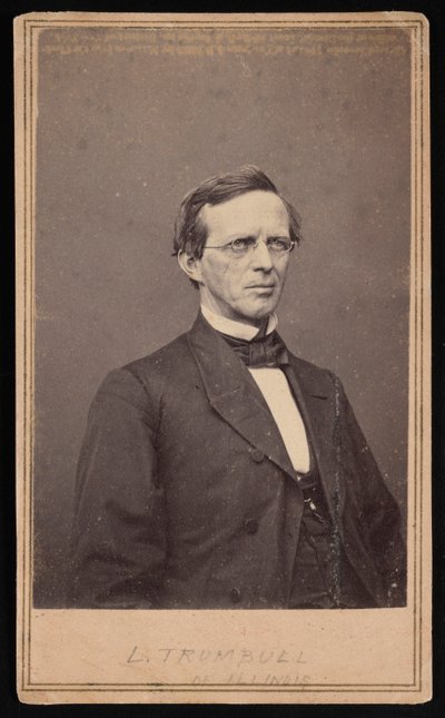 Porträt von Lyman Trumbull 1813-1896, zwischen 1864 und 1868 von Brady