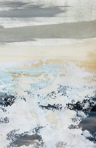 Abstrakte Ozeanwellen von Breanna Megan Studio