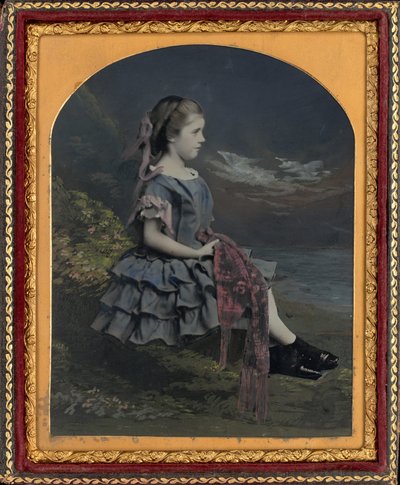 Porträt eines Mädchens von British 19th Century