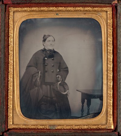 Porträt einer Frau von British Photographer