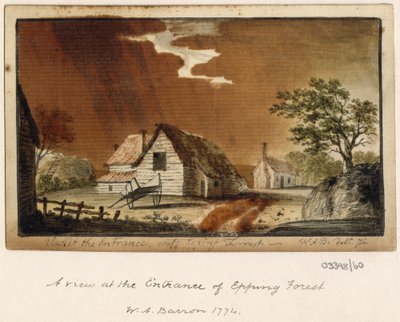 Eine Serie von Skizzen, Ansichten in Großbritannien, dem Kontinent und Amerika 1772-1778 von British School