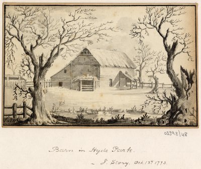 Eine Serie von Skizzen, Ansichten in Großbritannien, dem Kontinent und Amerika 1772-1778 (Aquarell) von British School