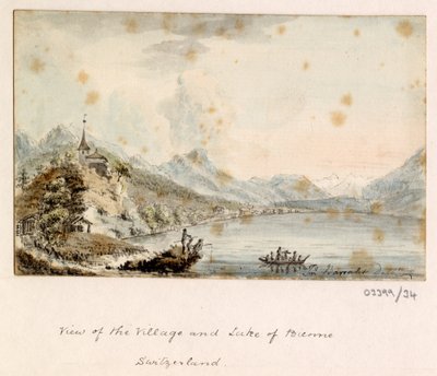 Eine Serie von Skizzen, Ansichten in Großbritannien, dem Kontinent und Amerika 1772-1778 von British School