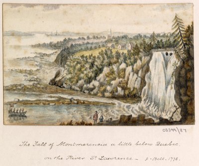 Eine Serie von Skizzen, Ansichten in Großbritannien, dem Kontinent und Amerika 1772-1778 von British School