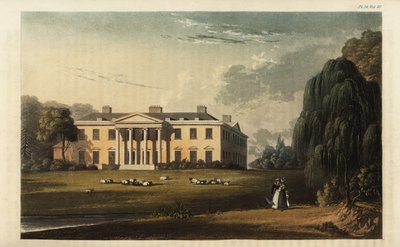 East Cowes Castle, Isle of Wight, der Sitz des Architekten John Nash von British School