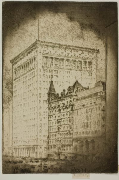 Chicago - 1880 - 1910 von Bror Julius Olsson Nordfeldt