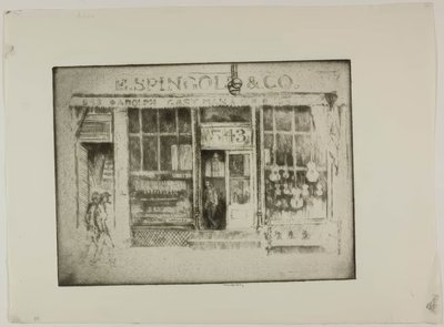 Chicago - Der Pfandleiher von Bror Julius Olsson Nordfeldt