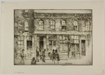 Chicago - Das Zehn-Cent-Obdachlosenheim von Bror Julius Olsson Nordfeldt