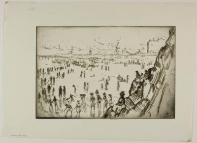 Golden Gate Strand von Bror Julius Olsson Nordfeldt