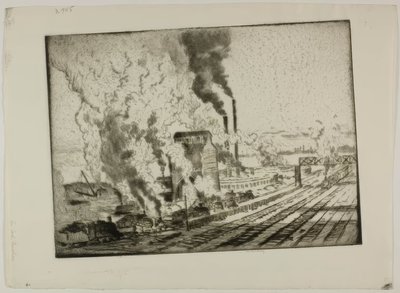 Der Kohlebrecher von Bror Julius Olsson Nordfeldt