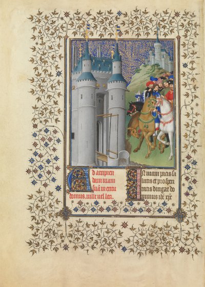 Die schönen Stunden von Jean de France, Herzog von Berry von Brothers Limbourg