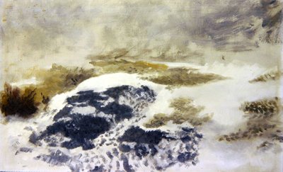 Eine verschneite Landschaft - eine Studie von Bruno Andreas Liljefors