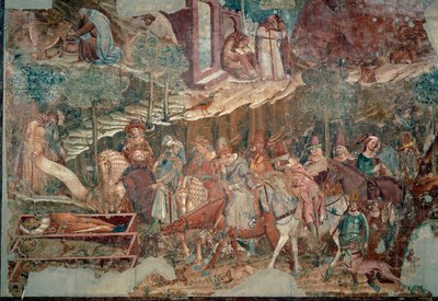 Trionfo della Morte von Buonamico Buffalmacco