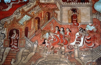 Szenen aus dem Leben eines Bodhisattva, 1776 von Burmese School