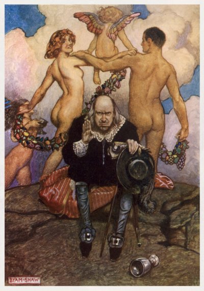 "Ich verabscheue, dass ich liebte" von Byam (after) Shaw