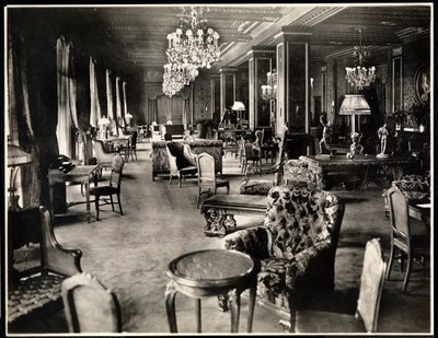 Lounge im Hotel Knickerbocker, 1906 von Byron Company