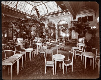 Lounge im Plaza Hotel, ca. 1907 von Byron Company
