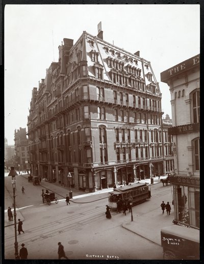 Das Hotel Victoria, südöstliche Ecke von Broadway und 27th Street, New York, 1900 oder 1901 von Byron Company
