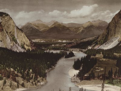 Bow Valley, Banff von Byron Hill Harmon