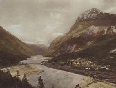 Field, British Columbia und Mount Stephen von Byron Hill Harmon