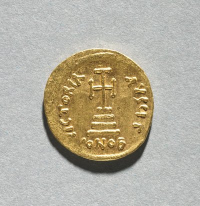 Solidus mit Heraklius und seinem Sohn Heraklius Konstantin von Byzantine School