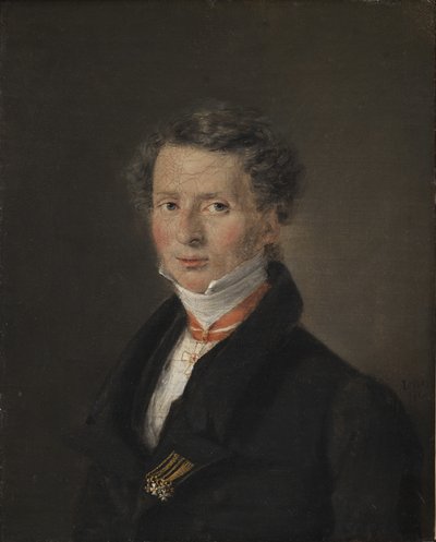 Mathias Friis von Irgens-Bergh, dänischer Geschäftsträger in Dresden von C.A. Jensen