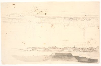 Zwei Ansichten von Kopenhagen. Eine mit der Erlöserkirche von C.A. Lorentzen