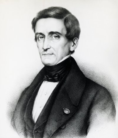 Porträt von Pellegrino Rossi (1787-1848), italienischer Jurist, Lithographie von J.B. and Brown J. Rowbotham
