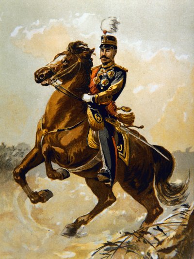 Der Kaiser von Japan im Jahr 1904 von J.B. and Brown J. Rowbotham