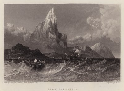 Gipfel von Teneriffa von C. (after) Stanfield
