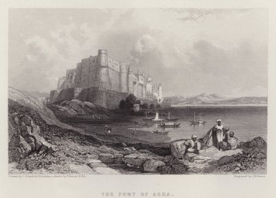 Die Festung von Agra von C. (after) Stanfield
