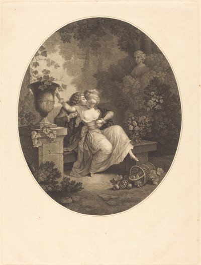 Der umgekippte Korb von C. A. L. Buisson after Charles Michel Ange Challe