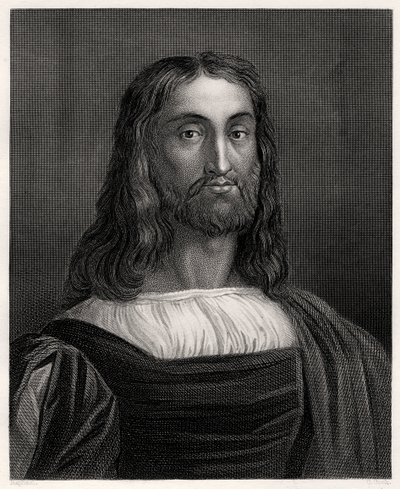 Marcantonio Raimondi, italienischer Kupferstecher, 19. Jahrhundert von C. Cook