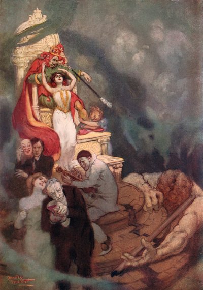 Der Tod der Arbeit von C. Dudley (after) Tennant