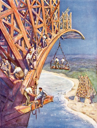 Wie der Brückenbauer seine Eroberungen macht von C. Dudley Tennant