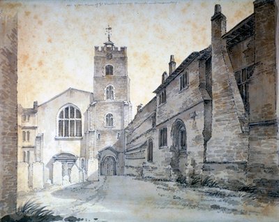 St Bartholomew-the-Great, City of London, 1803 von C John M Whichelo