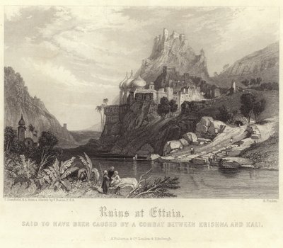 Ruinen in Ettaia von C. Stanfield