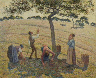 Apfelernte von Camille Jacob Pissarro