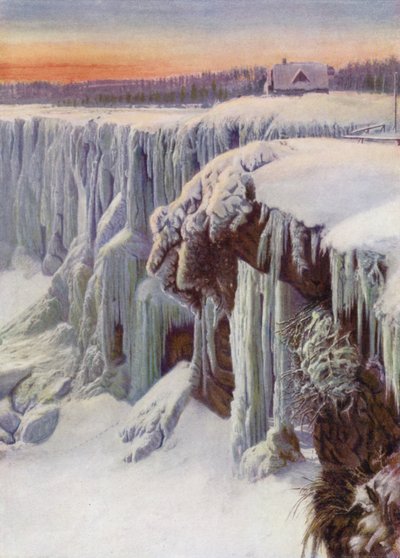 Niagarafälle im Winter gefroren von Canadian Photographer