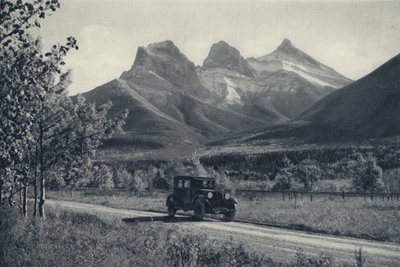 Die kanadischen Rockies: Drei Schwestern, Banff von Canadian Photographer
