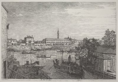 An den Toren von Dolo von Canaletto