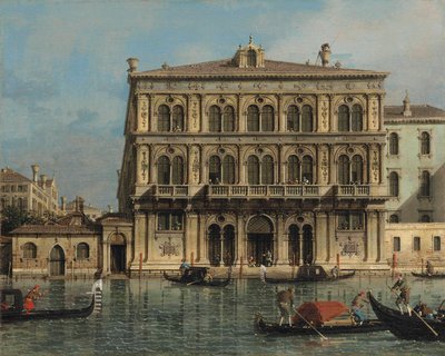 Palazzo Vendramin-Calergi am Canal Grande, Venedig von Canaletto