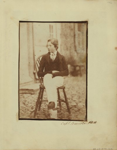 Porträt eines jungen Jungen von Capt. Henry Craigie Brewster