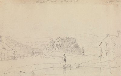 Arreton Down, oder Down End, Isle of Wight von Capt. Thomas Hastings