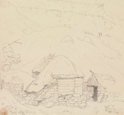 In Sandrock, Isle of Wight, 13. August 1829 von Capt. Thomas Hastings