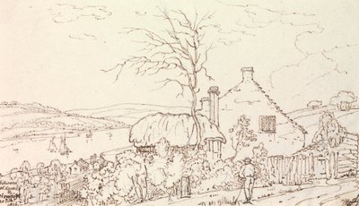 Zwischen West Cowes und Newport, 20. Februar 1826 von Capt. Thomas Hastings