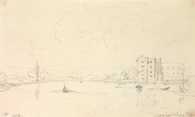 Medina River und Cowes, Isle of Wight von Capt. Thomas Hastings