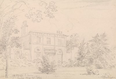 Millfield, East Cowes, Sonntag, 27. Mai 1832 von Capt. Thomas Hastings