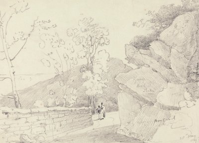In der Nähe von Bonchurch, Isle of Wight, 28. Mai 1829 von Capt. Thomas Hastings