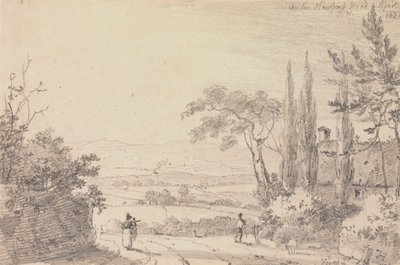 Auf der Newport Road, April 1826 von Capt. Thomas Hastings